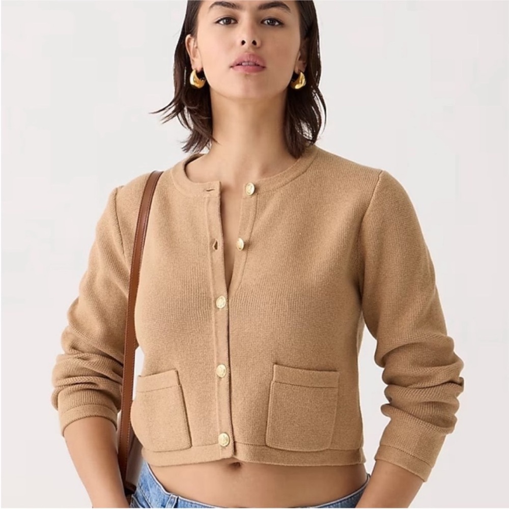 J. Crew Emile Lady Jacket in Tan